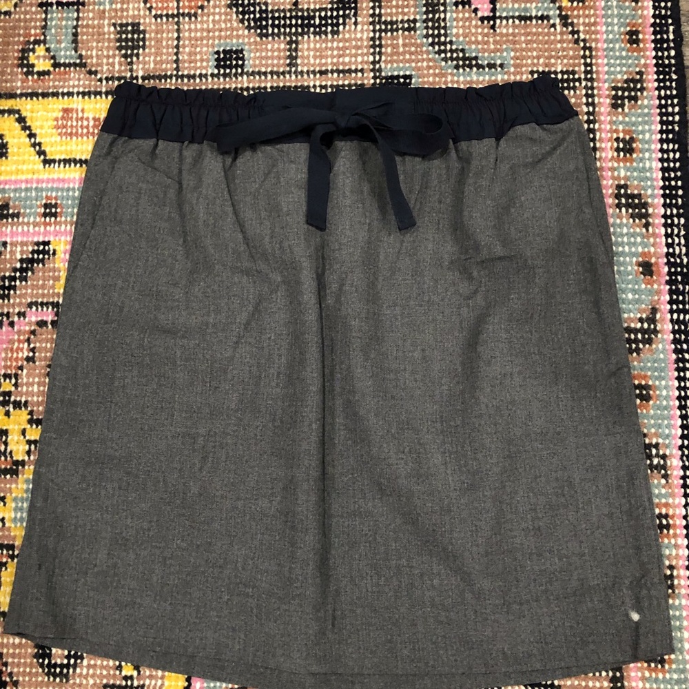 Black and Grey Skirt